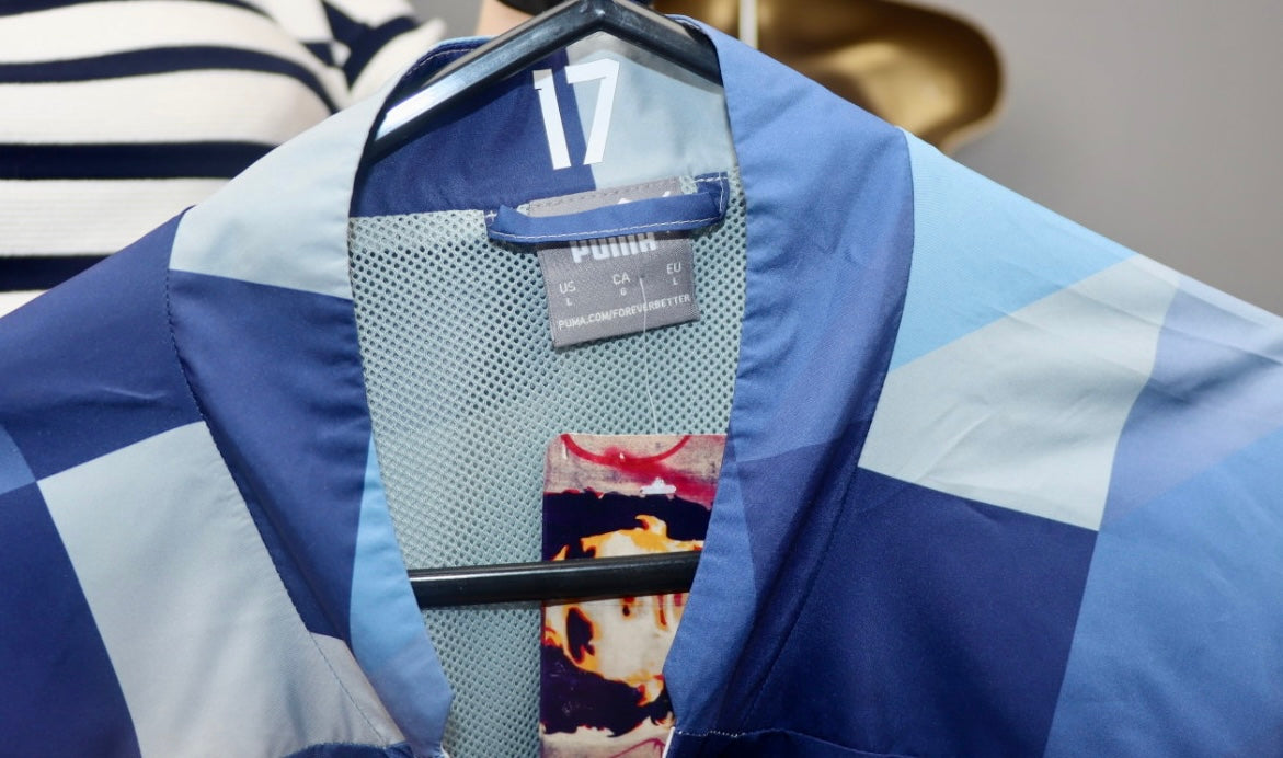 DE BRUYNE 17 Manchester City 22/23 Player Issue/Worn Prematch Track Jacket