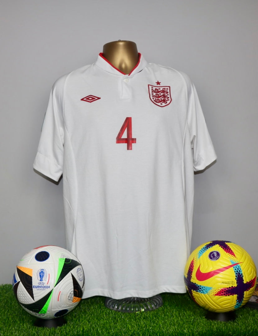 GERRARD 4 England 2012/13 Home Shirt