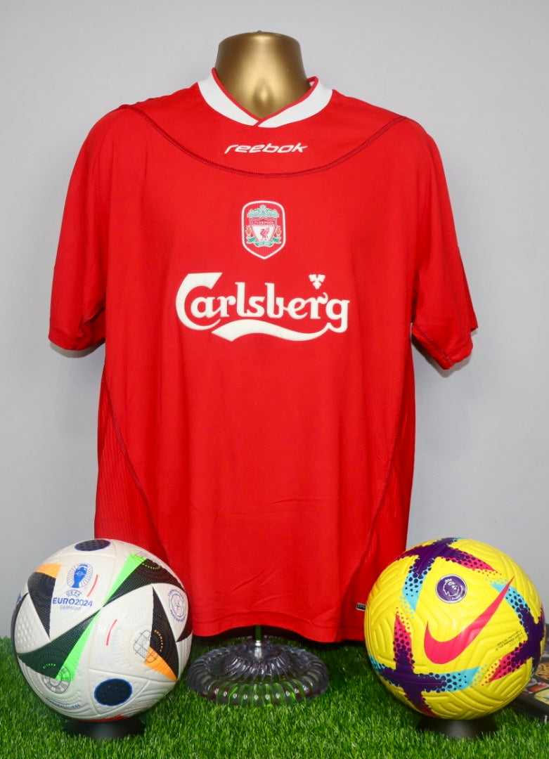 GERRARD 17 Liverpool 2002/04 Home Shirt