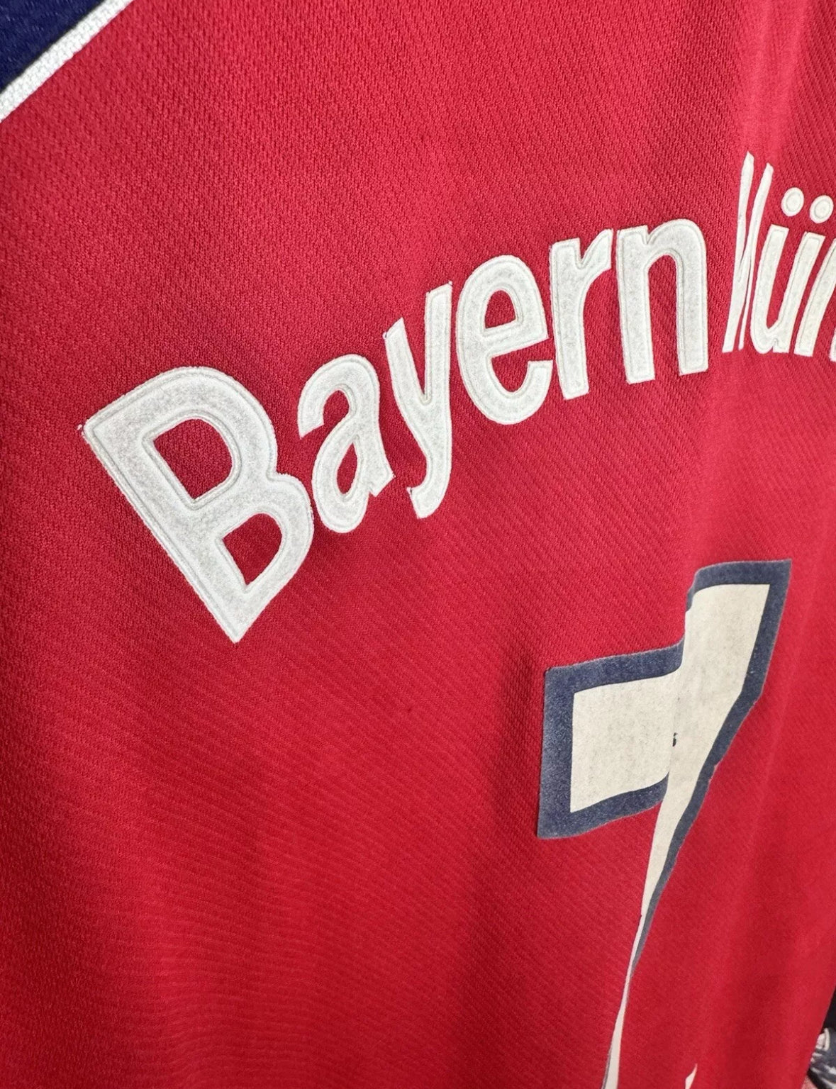 SCHOLL 7 Bayern Munich 1999/01 Home Shirt