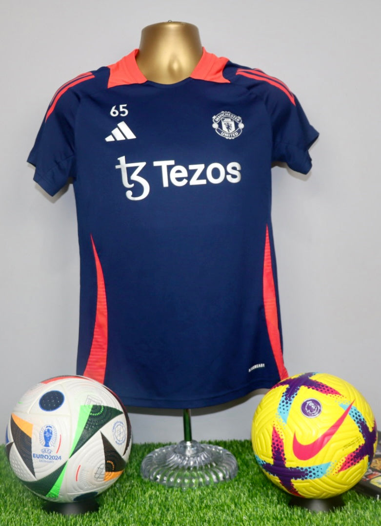 Manchester United 2024/25 Player Issue Training T-Shirt #65
