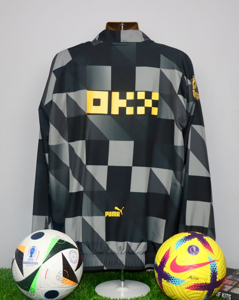 HAALAND 9 Manchester City 22/23 Player Issue/Worn Prematch Track Jacket