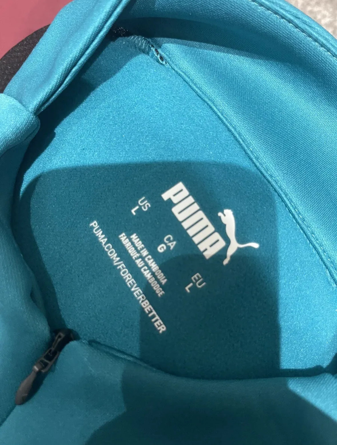 RODRIGO 16 2021-22 Dubai Expo Manchester City Player Worn 1/4 Zip Training Top