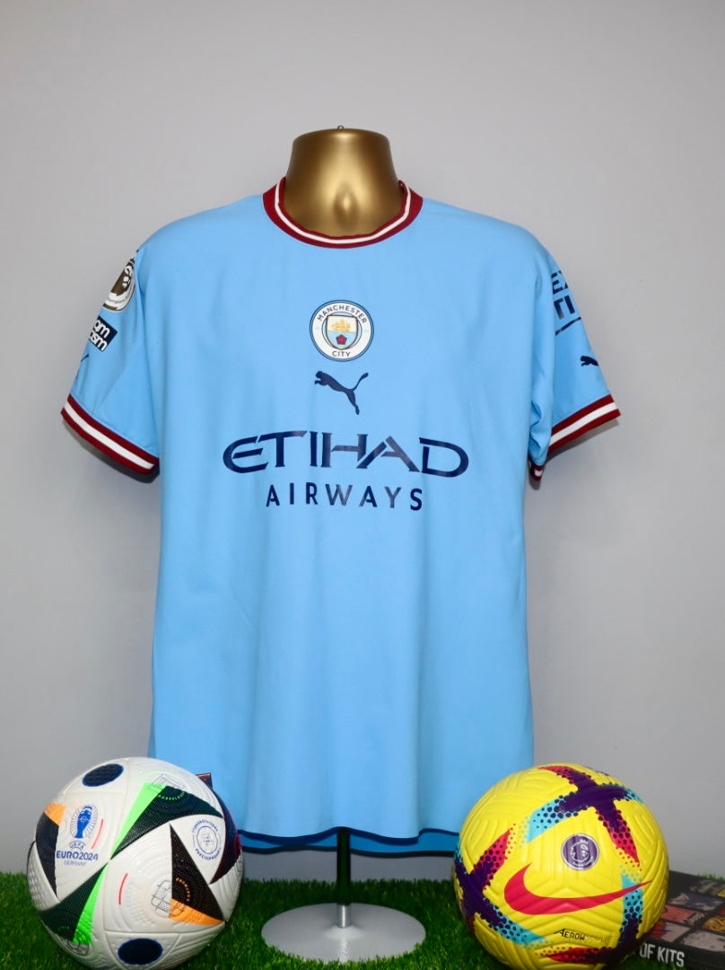 HAALAND 9 Manchester City 2022/23 PLAYER SPEC Home Shirt ULTRAWEAVE