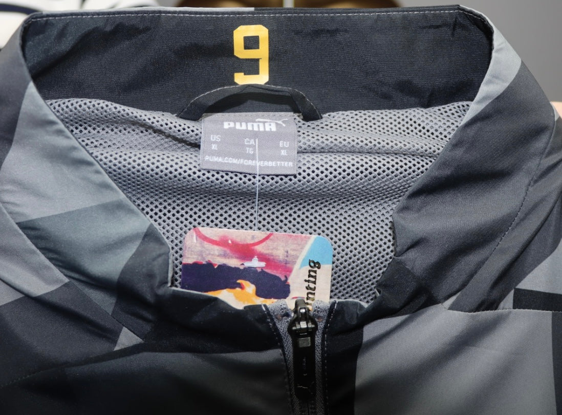 HAALAND 9 Manchester City 22/23 Player Issue/Worn Prematch Track Jacket