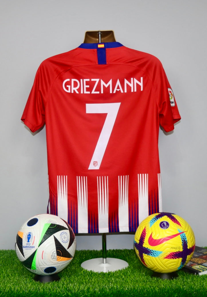 GRIEZMANN 7 Atlético Madrid 2018/19 Home Shirt