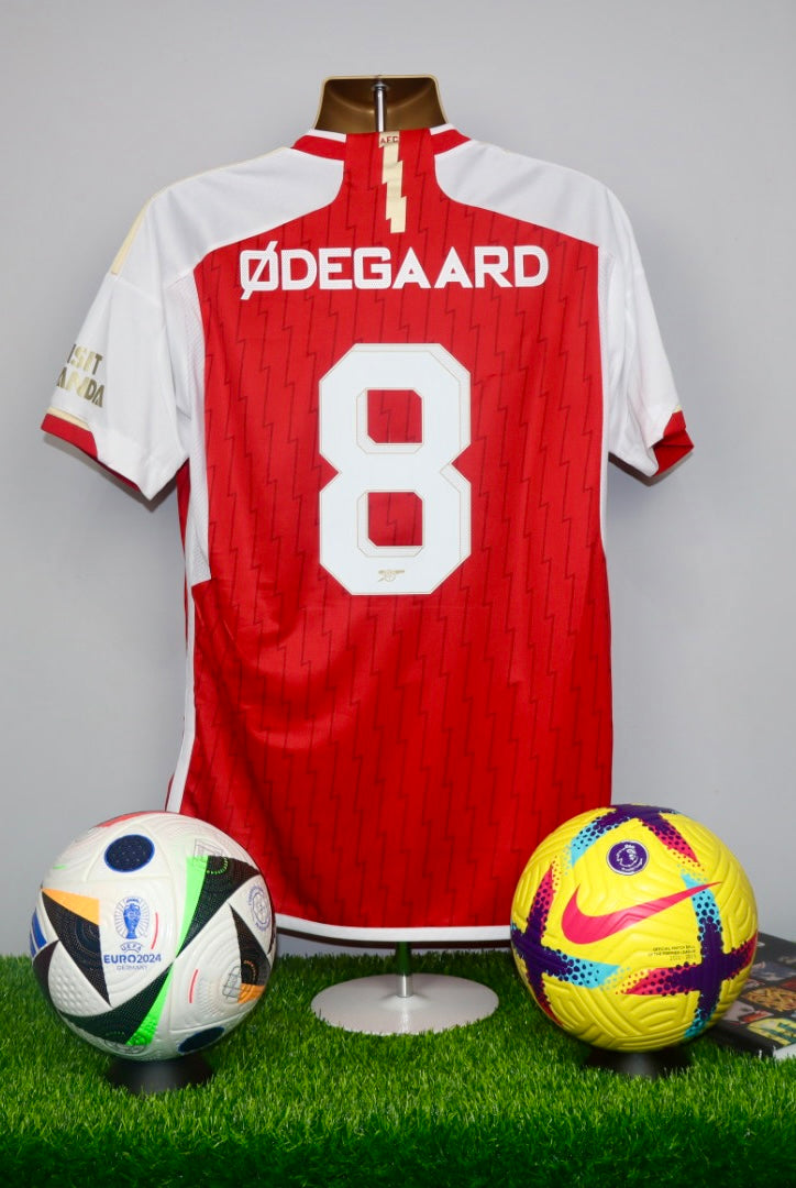ØDEGAARD 8 Arsenal 2023/24 Home Shirt