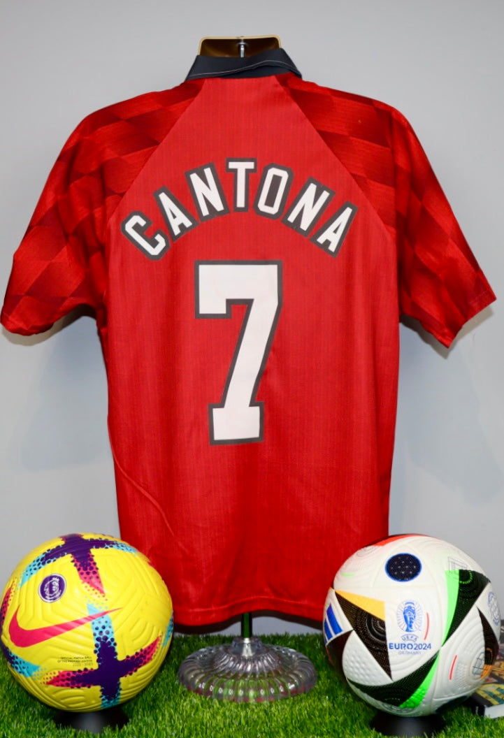 CANTONA 7 Manchester United 1996/98 Home Shirt