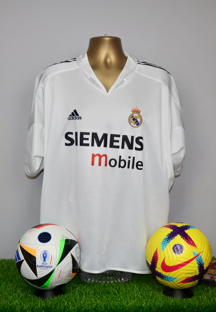BECKHAM 23 2004/06 Real Madrid Home Shirt