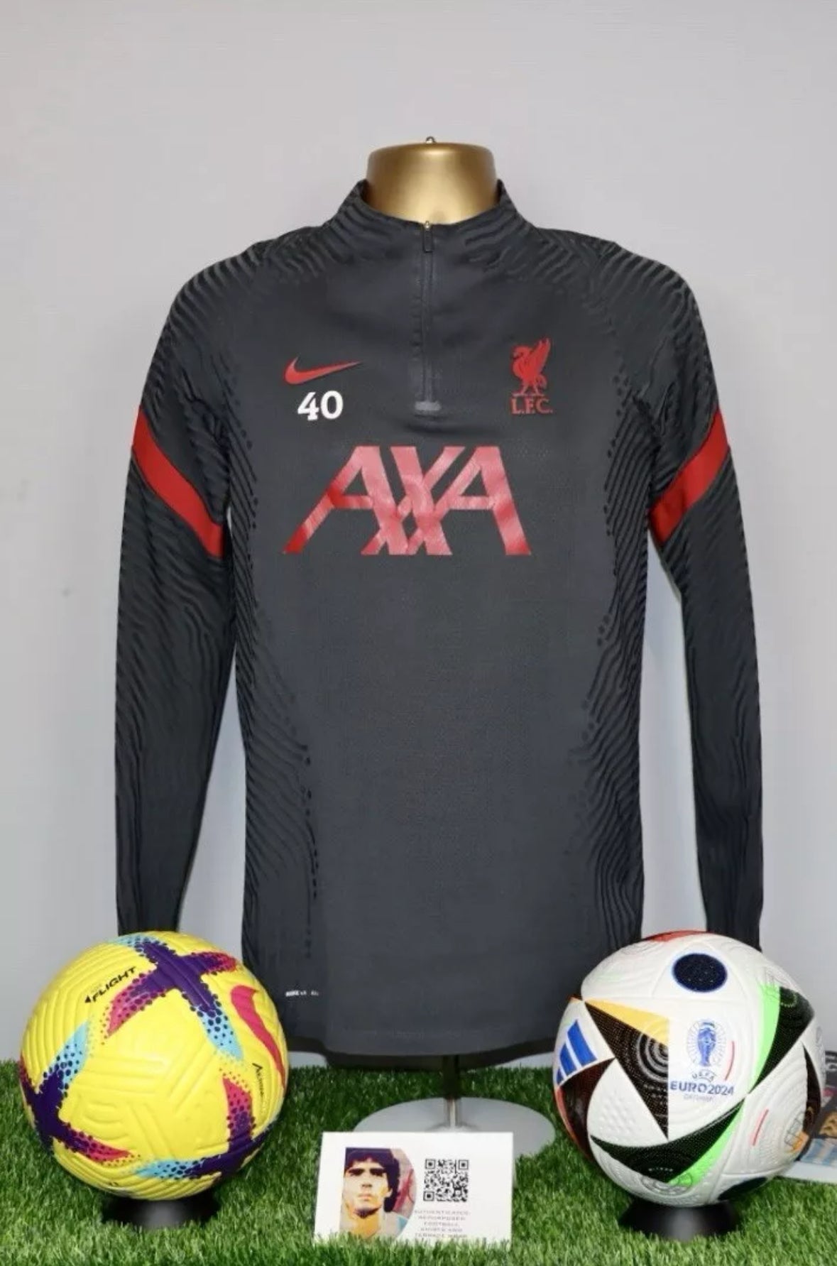 Liverpool 2020/21 Player Issue Drill Top #40