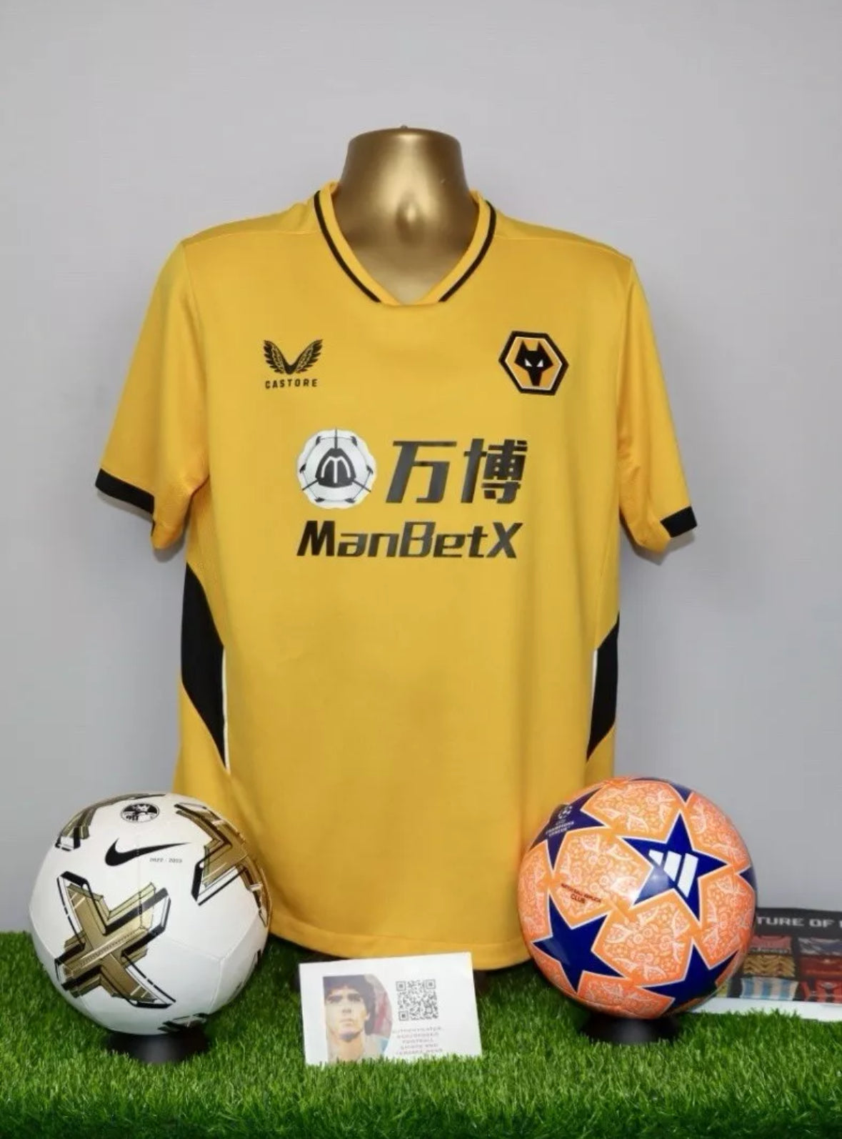 Wolves 2021/22 Home Shirt