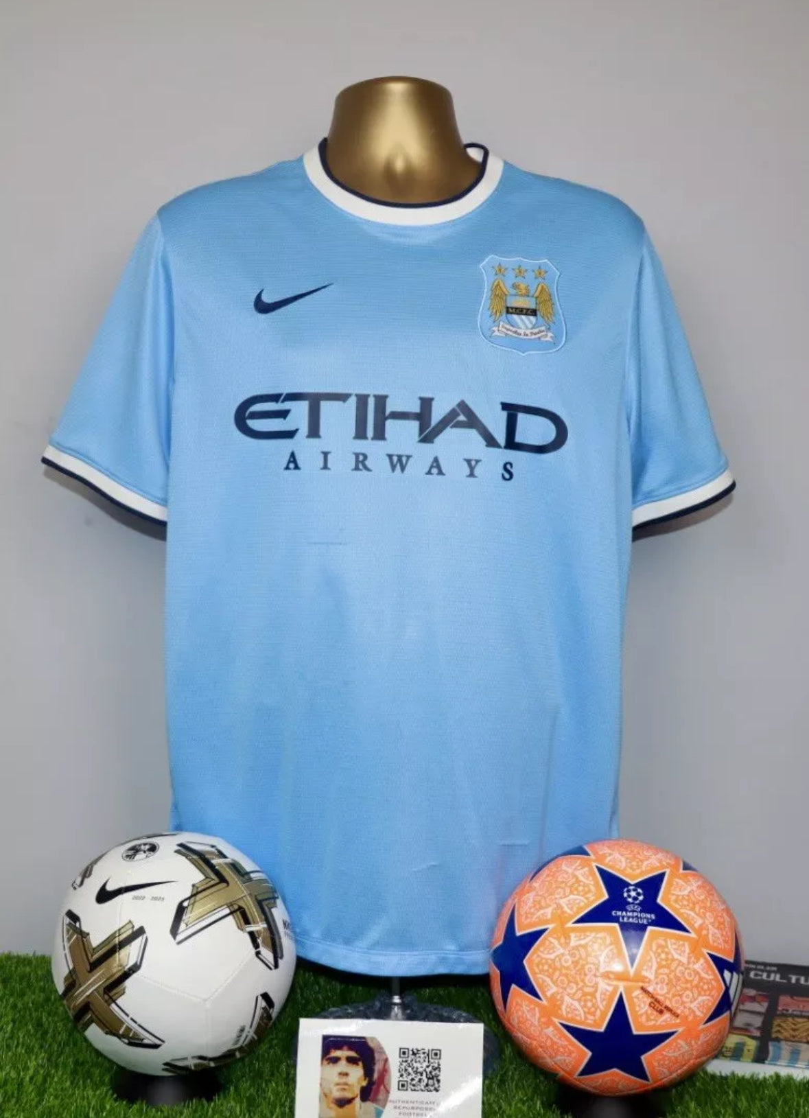 Manchester City 2013/14 Home Shirt