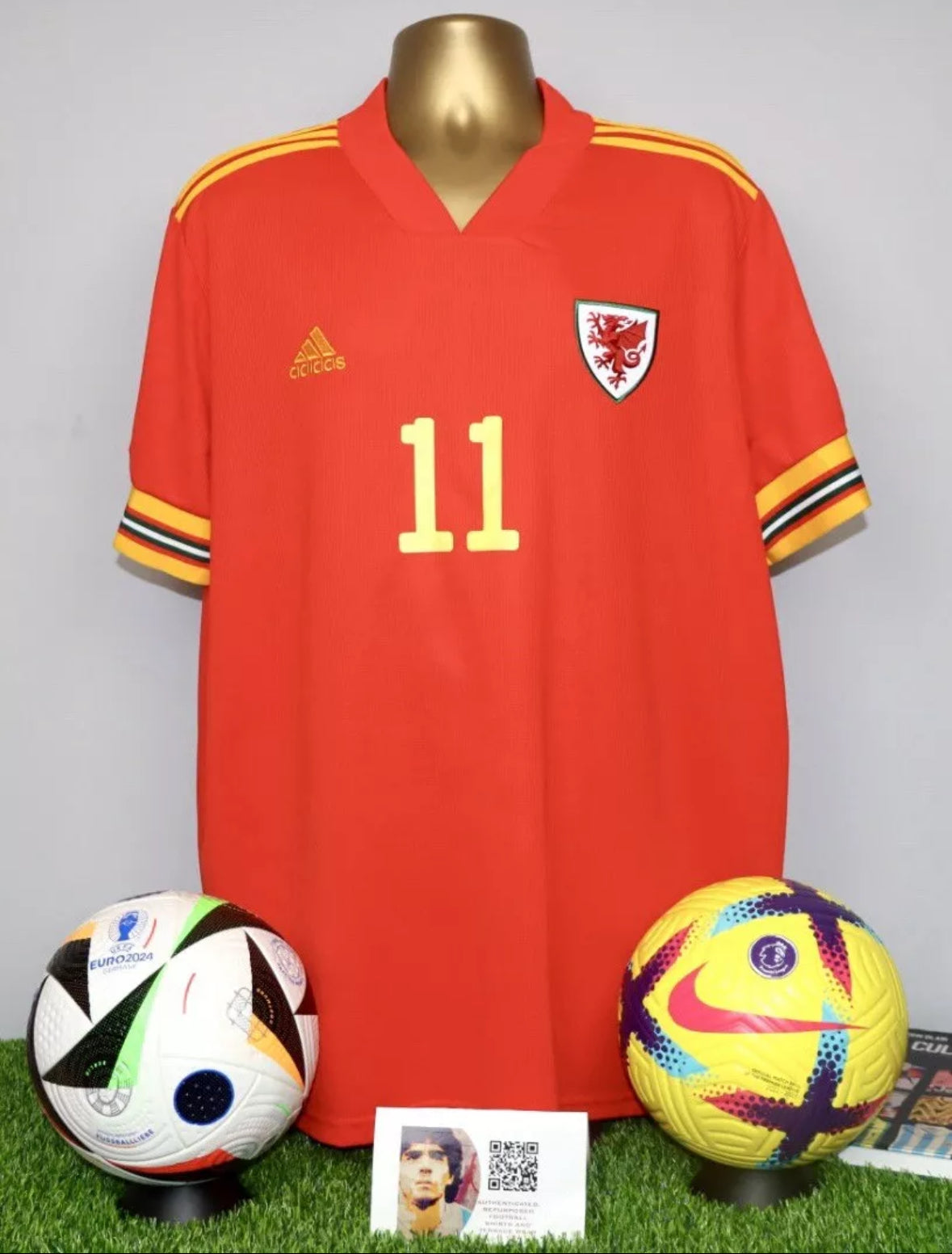 BALE 11 2020/22 Wales Home Shirt