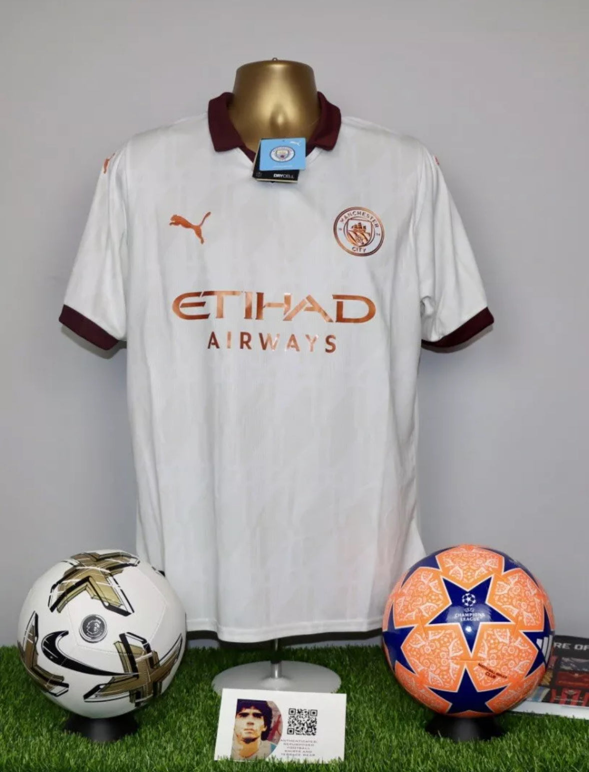 Manchester City 2023/24 Away Shirt BNWT