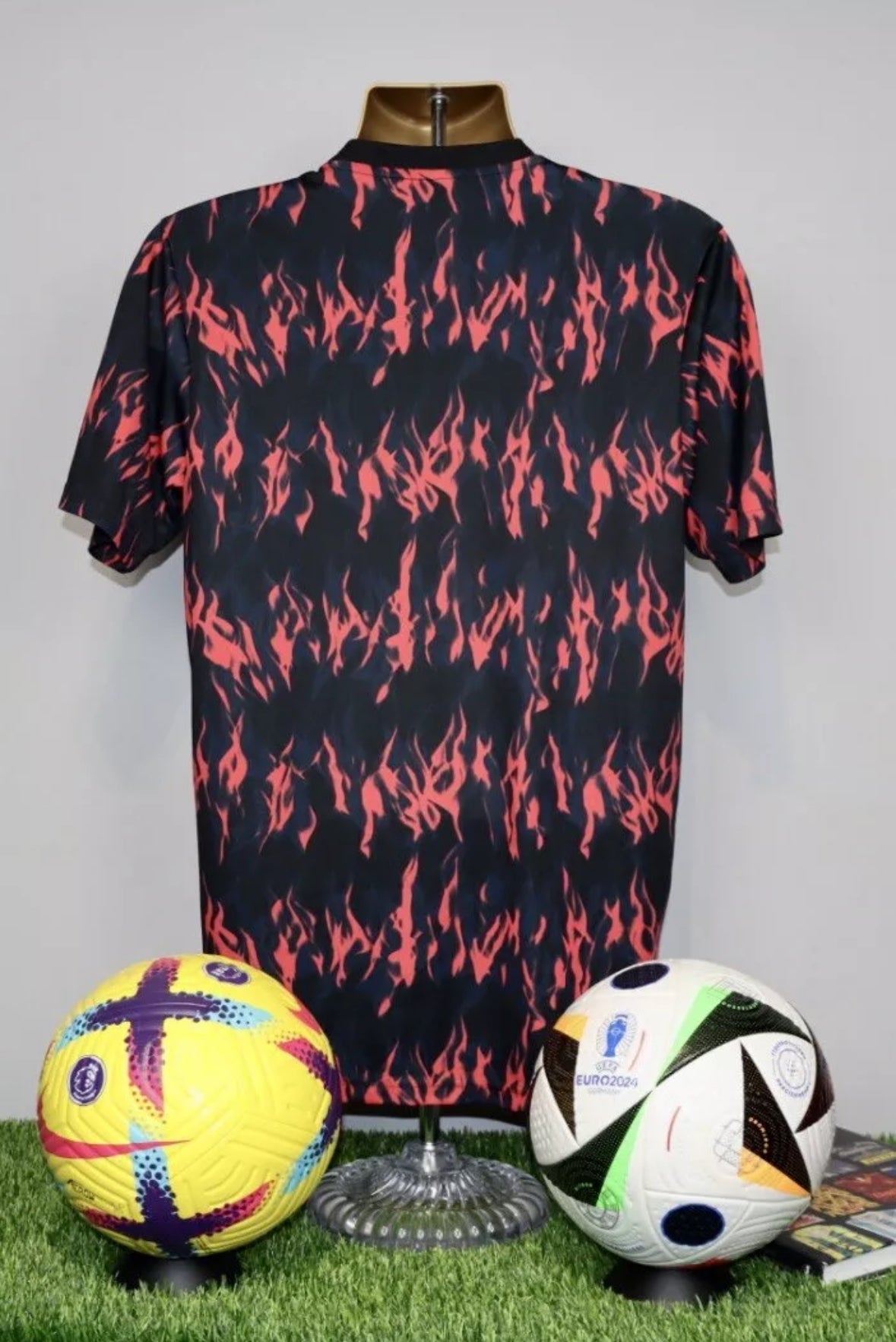 Manchester United 2020/21 Player Issue Training T-Shirt #49