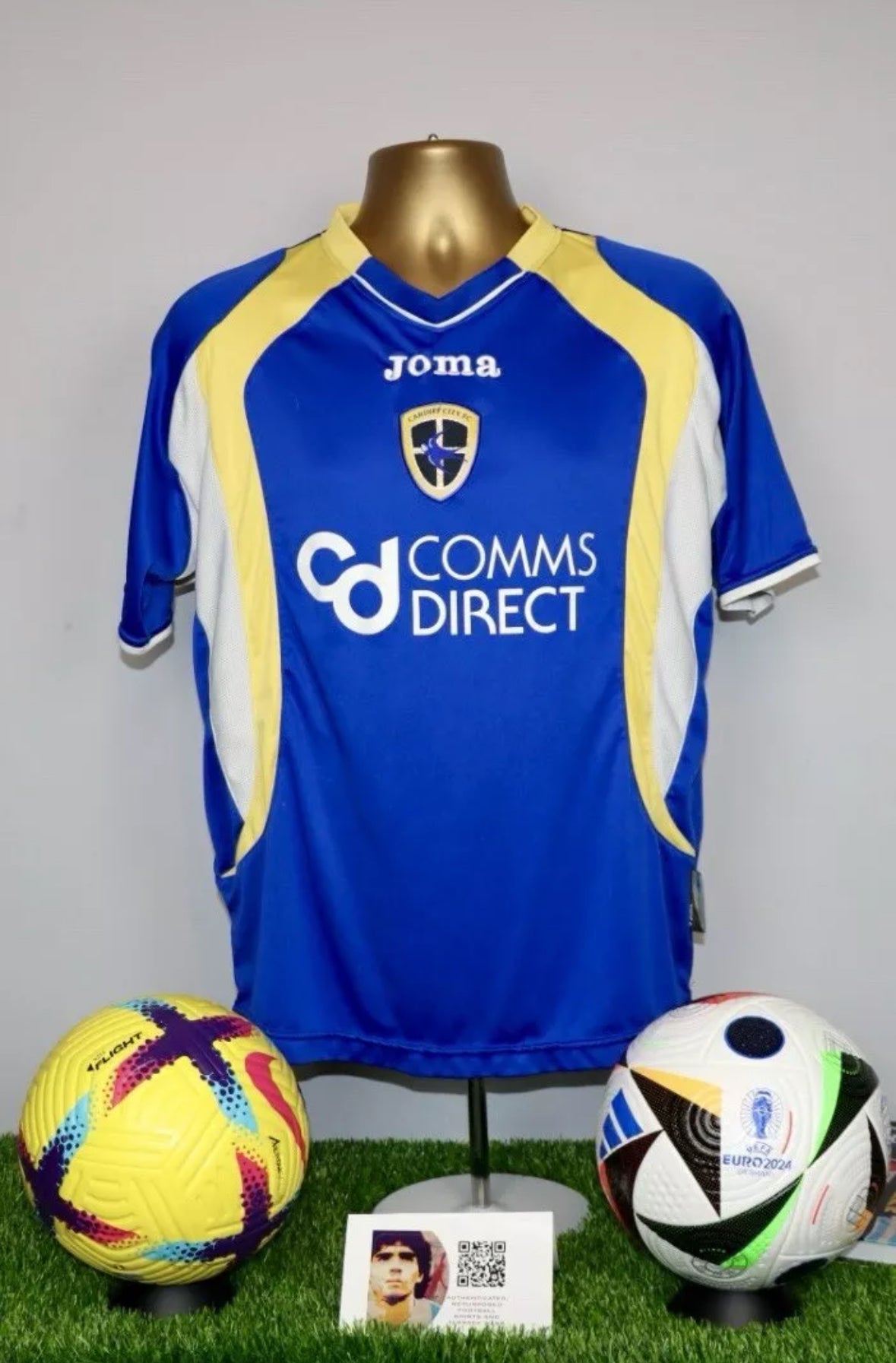 Cardiff City 2007-08 Home Shirt