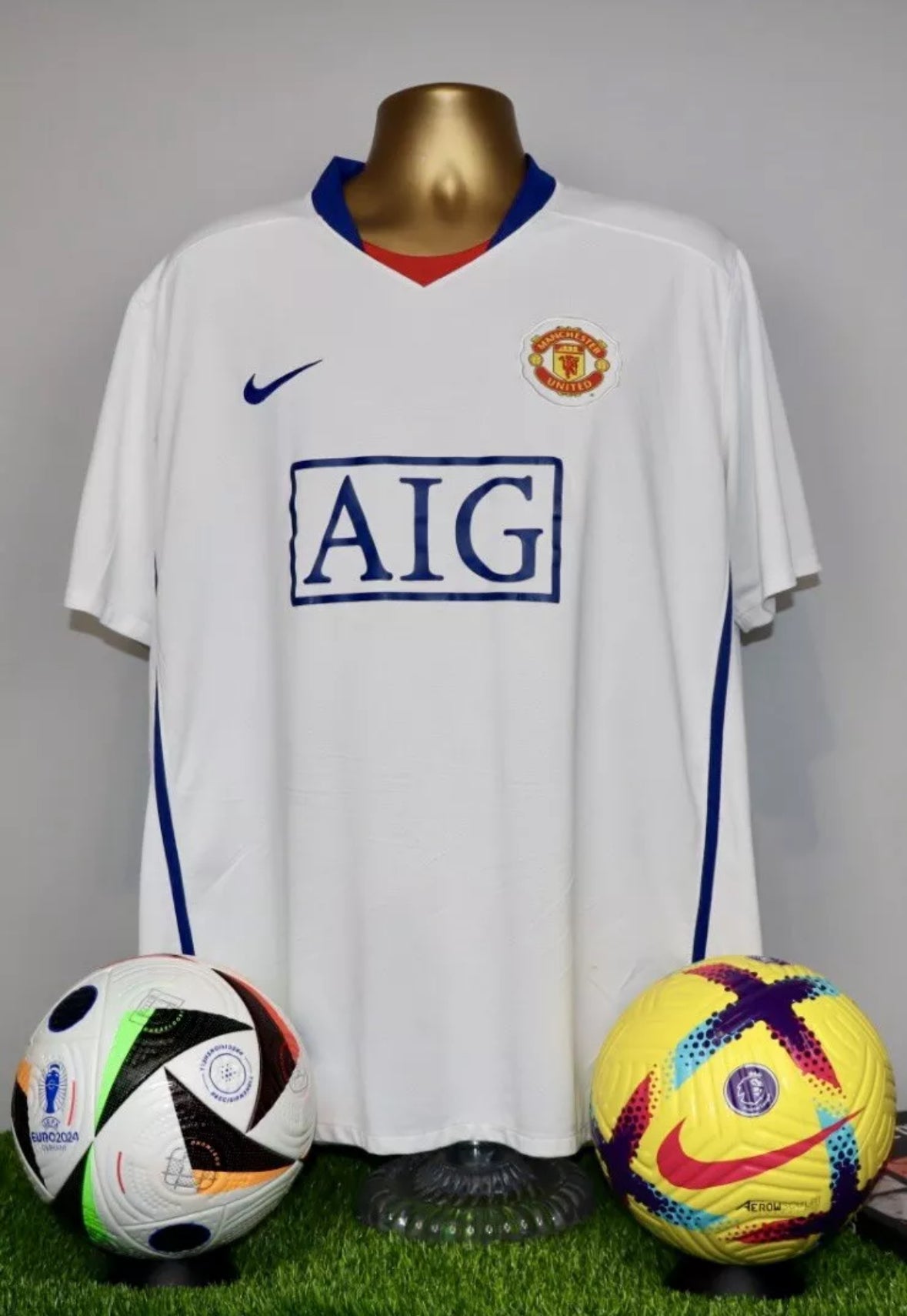 G.NEVILLE 2 Manchester United 2008-10 Away Shirt