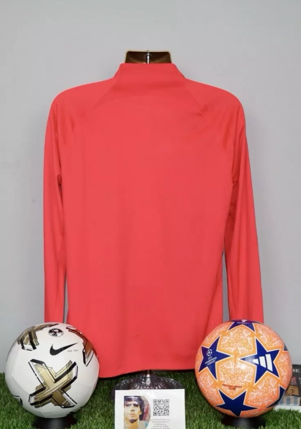 FIRMINO 9 2022-2023 Liverpool Player Issue/Worn Strike Track Jacket