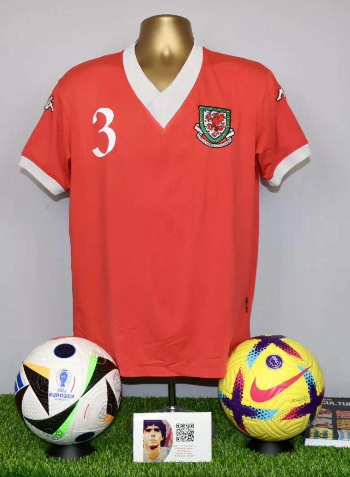 BALE 3 Wales 2006/07 Home Shirt