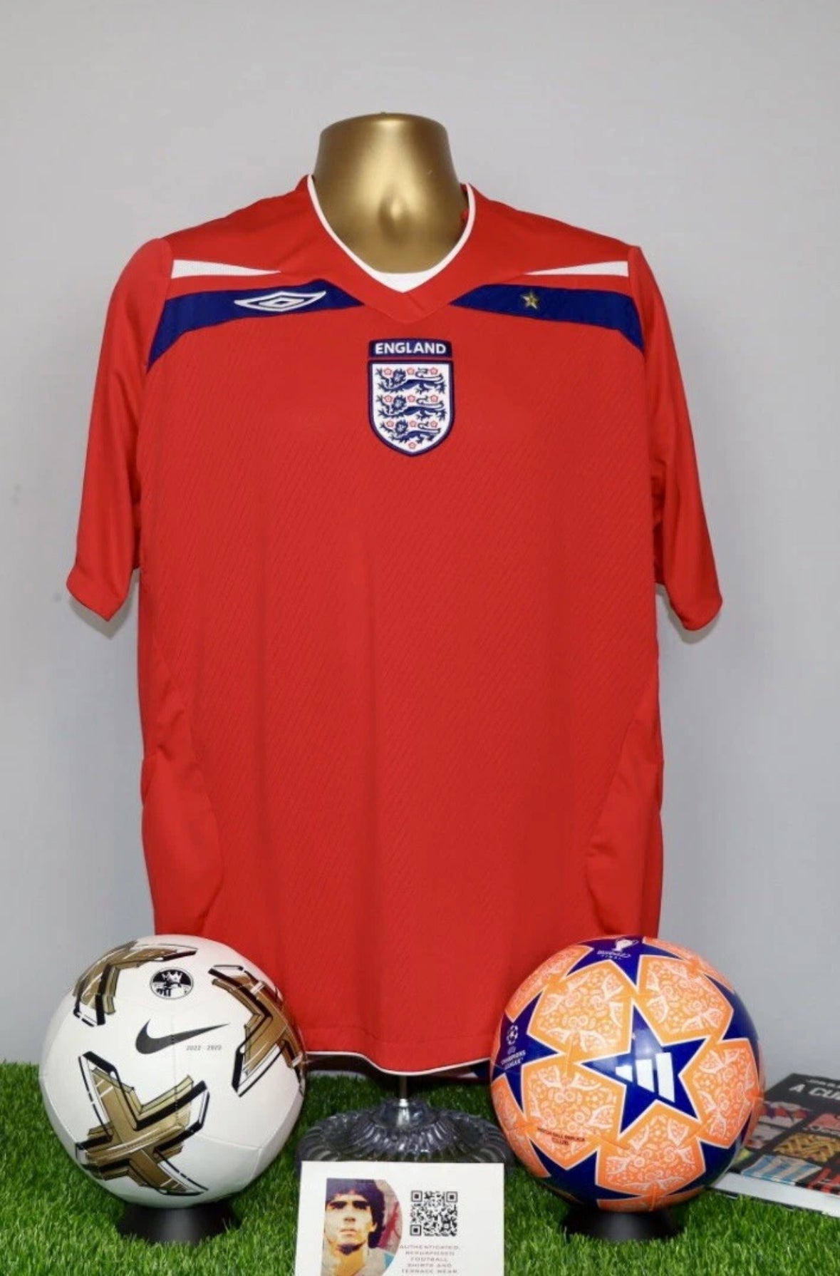 England 2008/10 Away Shirt