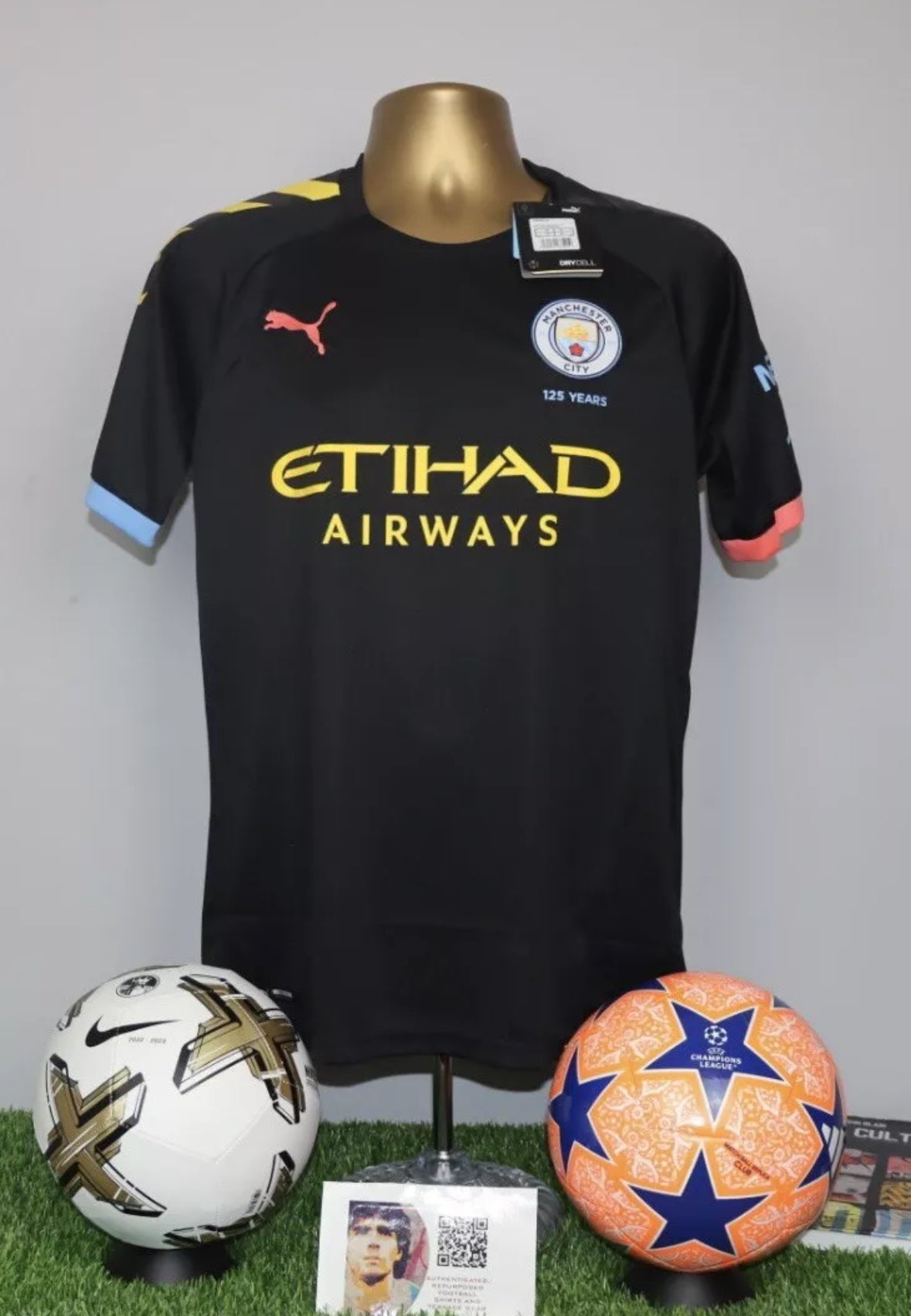 Manchester City 19/20 Away Shirt BNWT