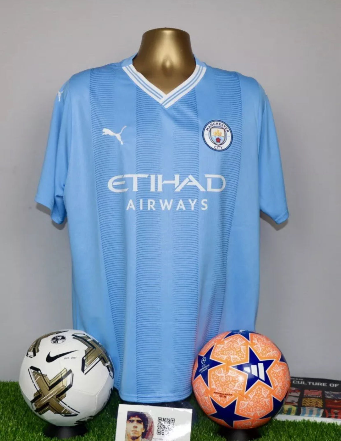 HAALAND 9 Manchester City 2023/24 Home Shirt