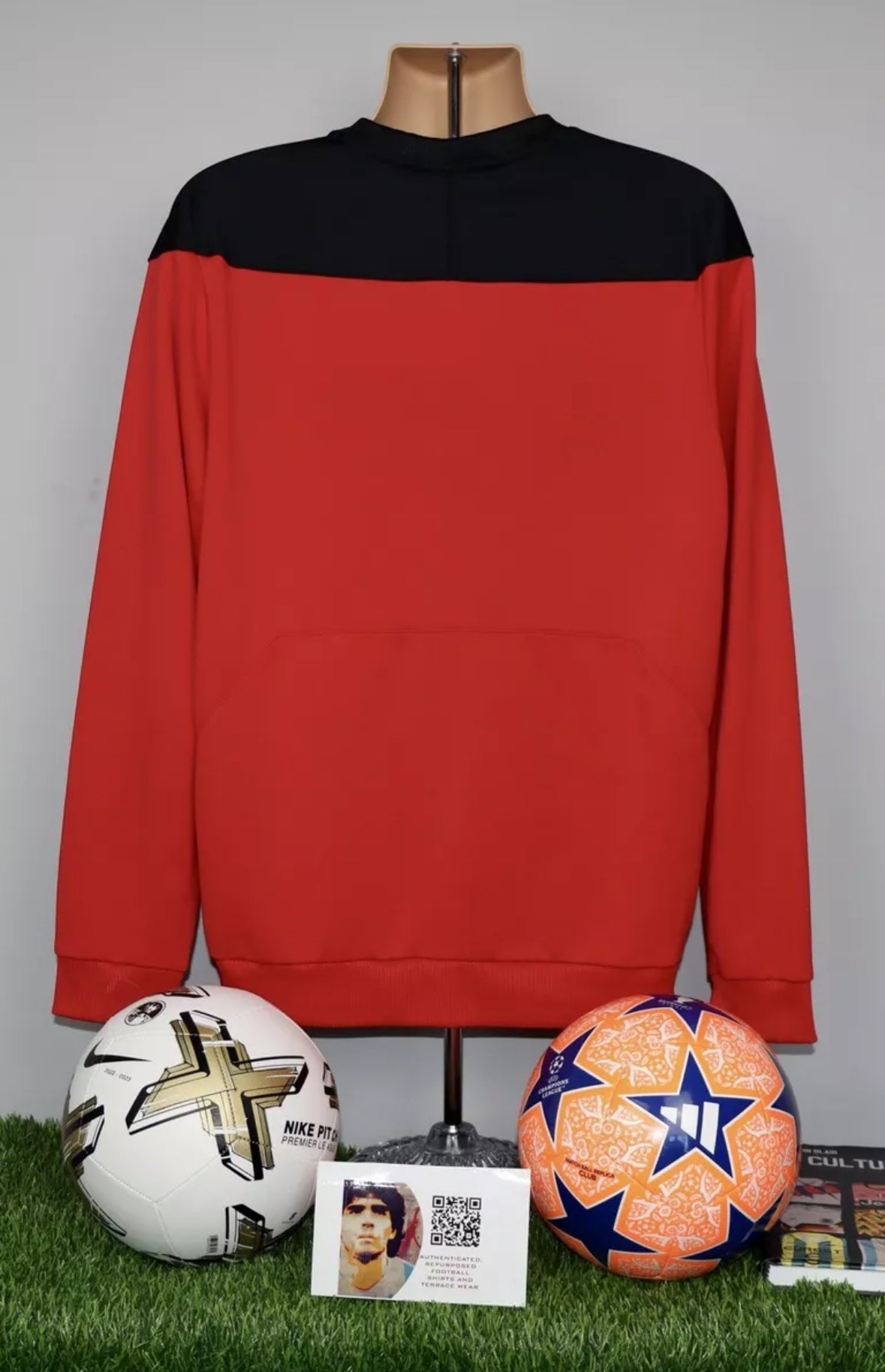 Wales Player Issue Training Sweatshirt #3