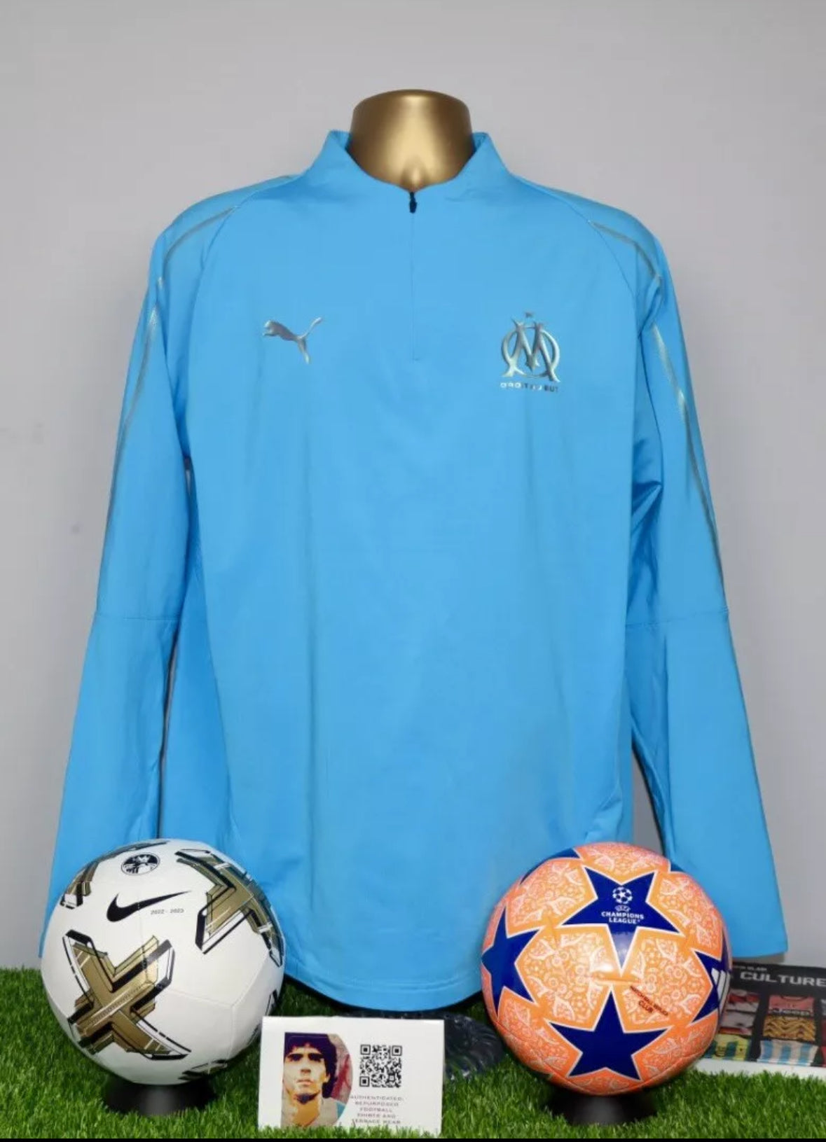 OLYMPIQUE MARSEILLE 2018/2019 TRAINING TRACK TOP