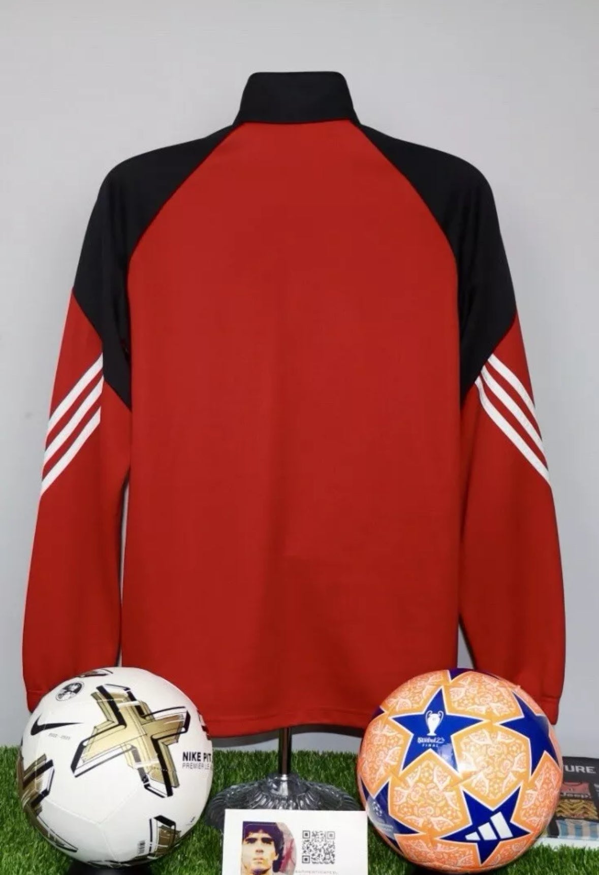 Cardiff City 2015/16 Player Issue Training 1/4 Zip #21