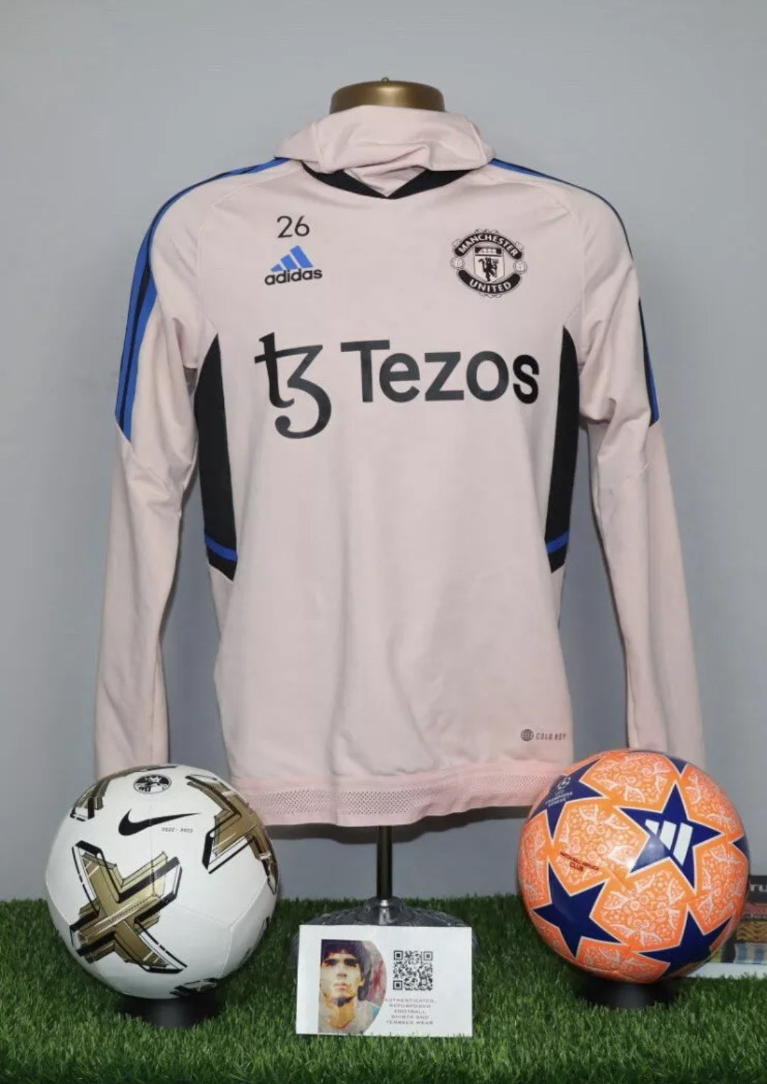 Manchester United 2022/23 Player Issue Training Pro Top #26