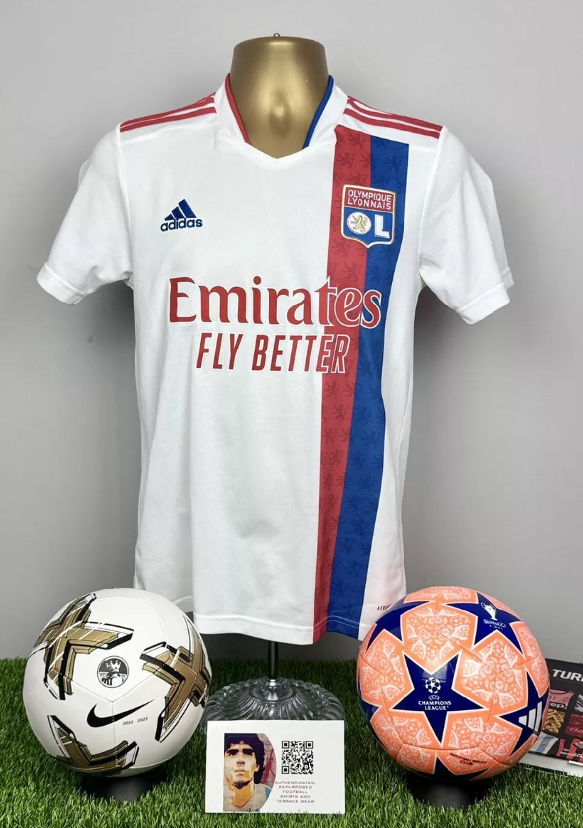 2021-2022 Olympique Lyon Home Shirt