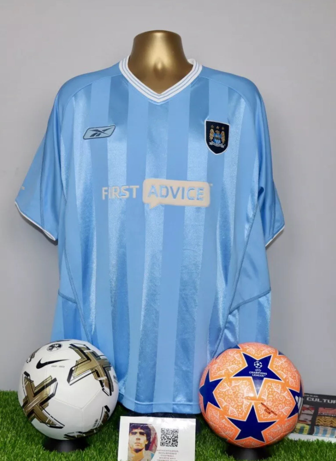 Manchester City 2003/04 Home Shirt