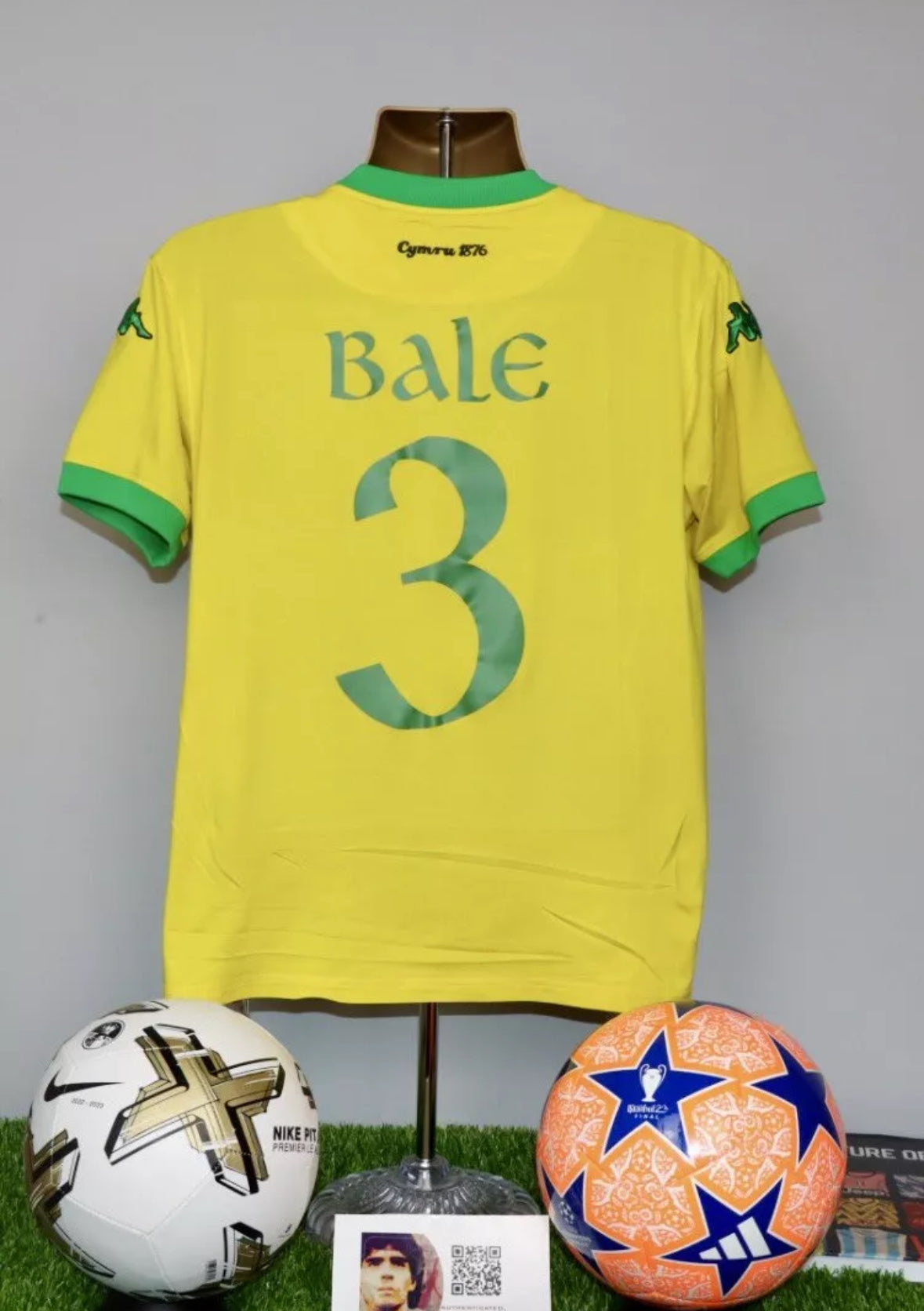 BALE 3 2006/07 Wales Away Shirt