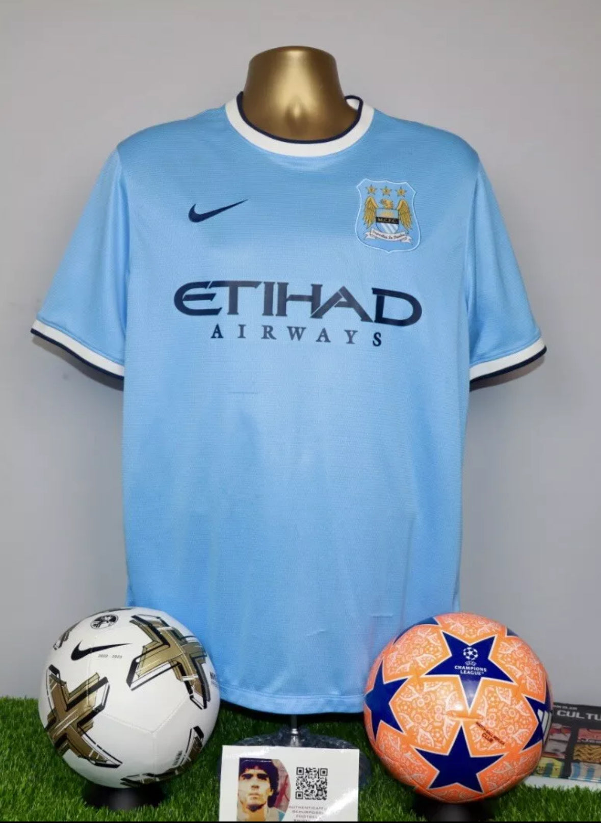 Manchester City 2013/14 Home Shirt