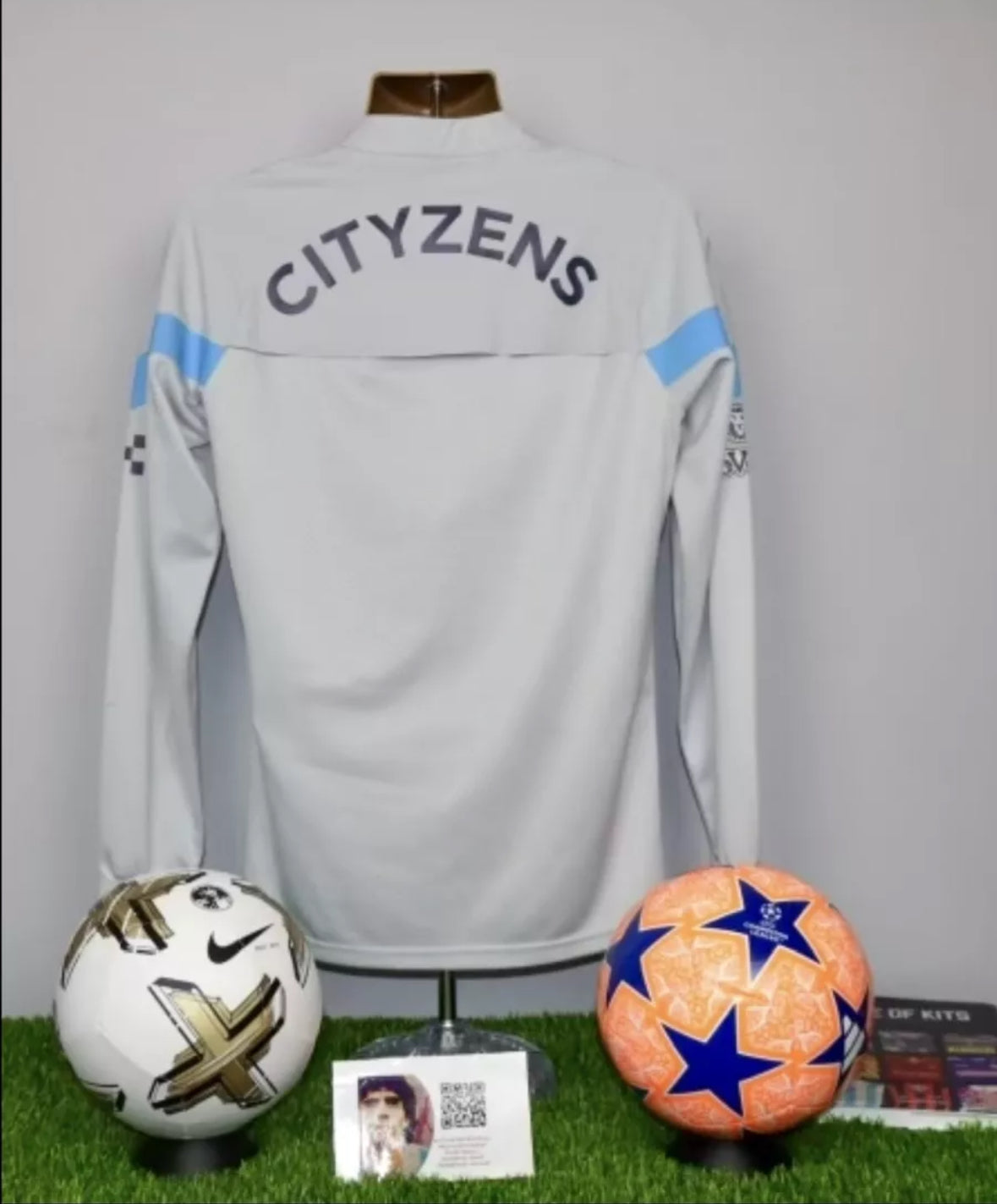 WALKER 2 Manchester City Player Issue Worn Treble Winning Season DryCell