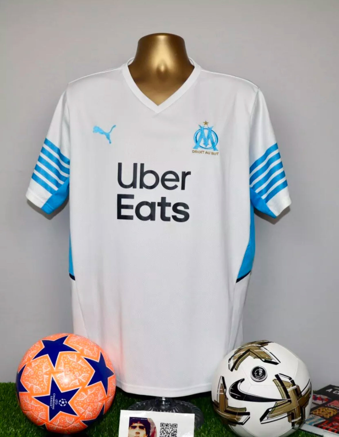 Olympique Marseille 2021/22 Home Shirt