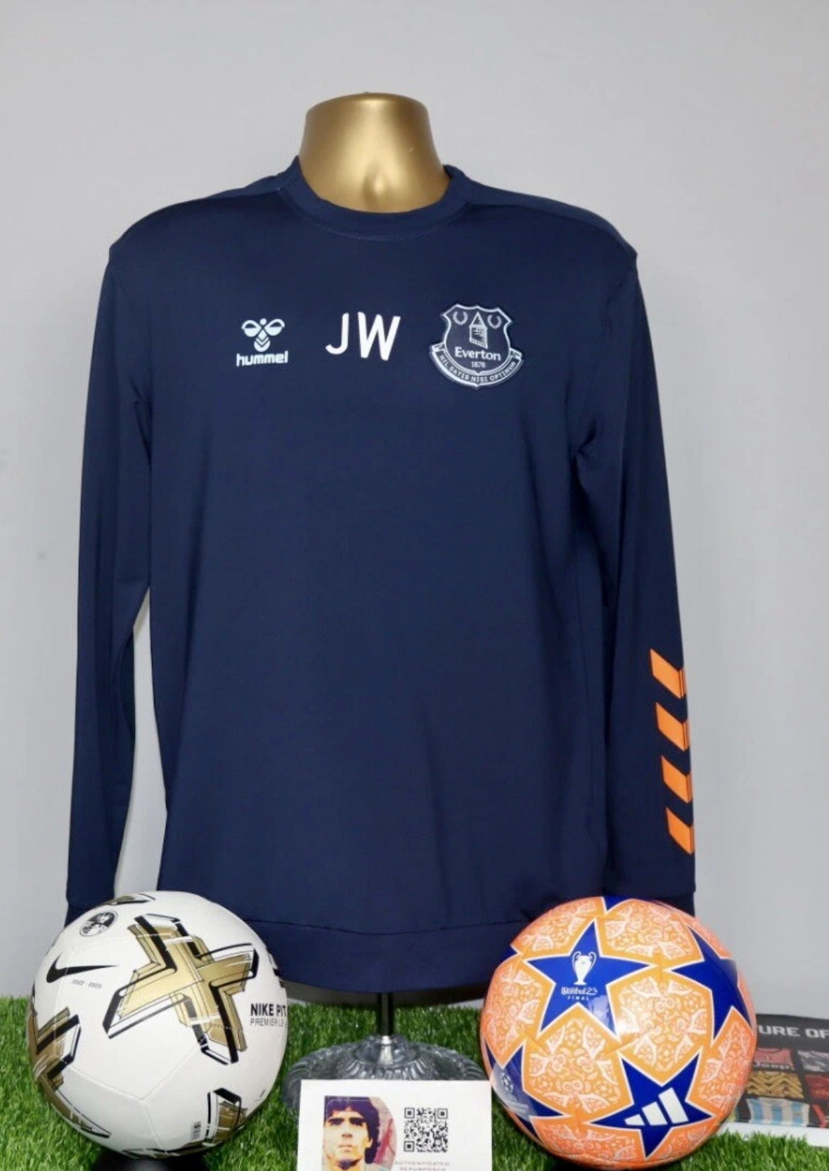 Everton 2022/23 Staff Issue Long Sleeve JW
