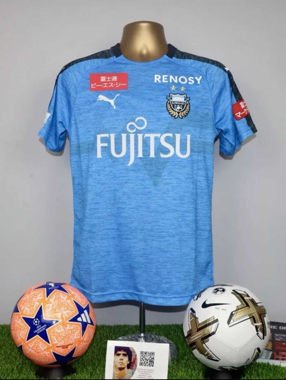 Kawasaki Frontale 2019 Home Shirt Player Issue