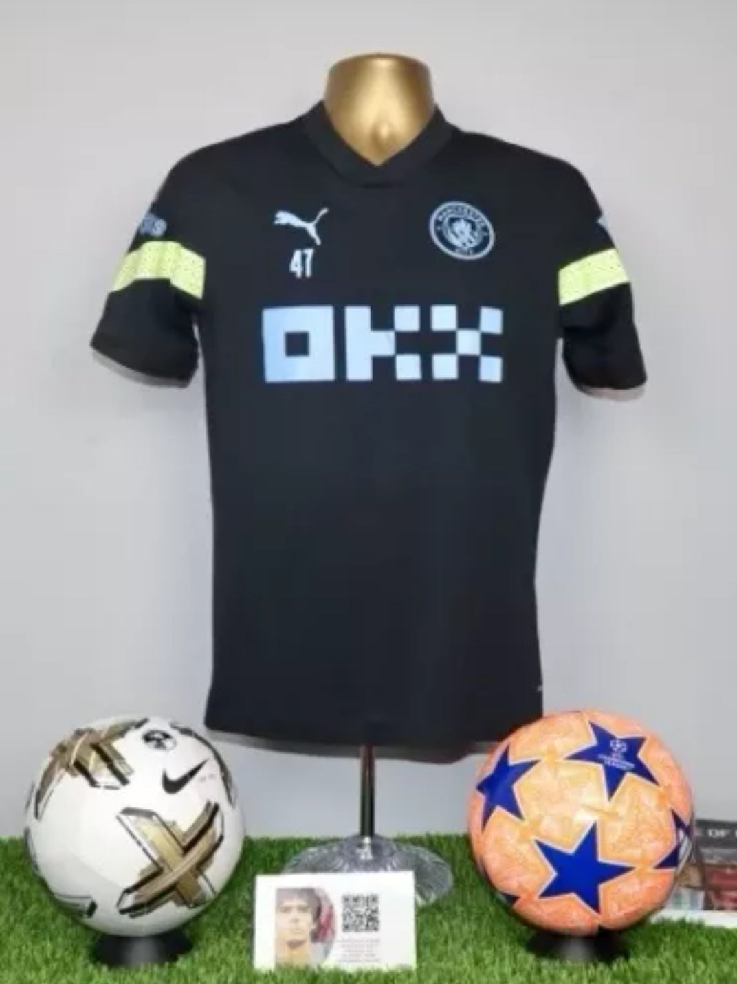 FODEN 47 Manchester City 22/23 Player Issue Training Shirt