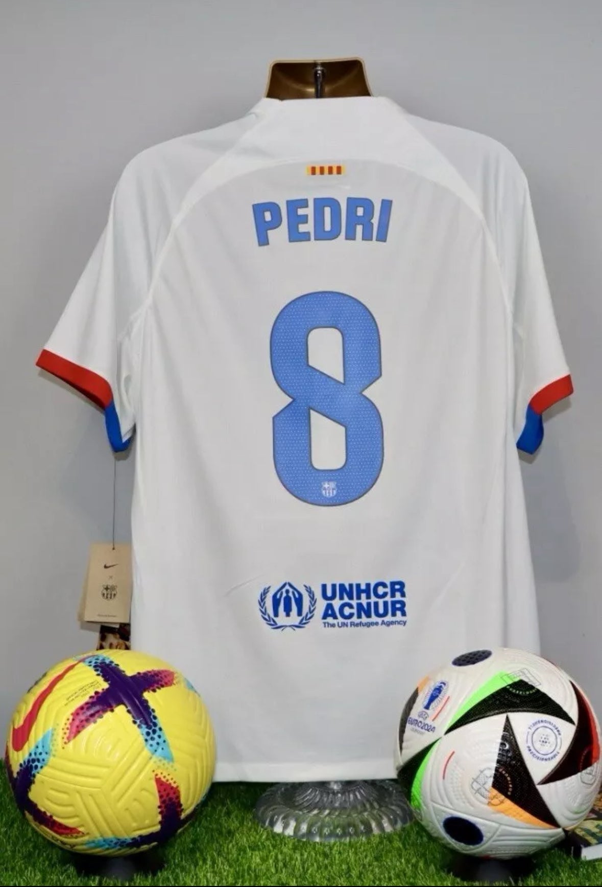 PEDRI 8 Barcelona 2023/24 Away Shirt