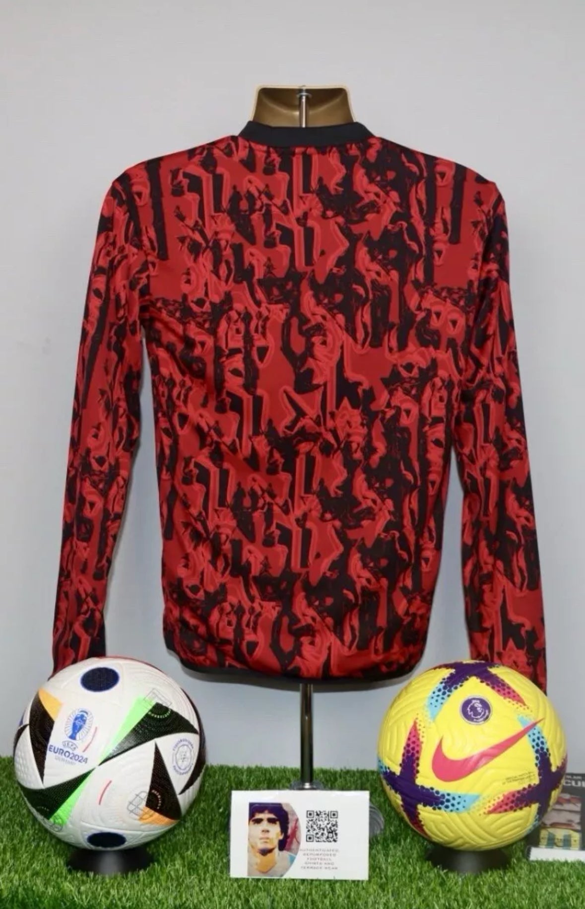 Manchester United 23/24 Player Issue Pre-Match Warm Top #68