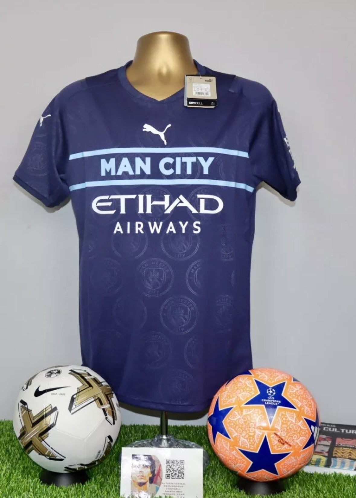 Manchester City 21/22 Third Shirt BNWT