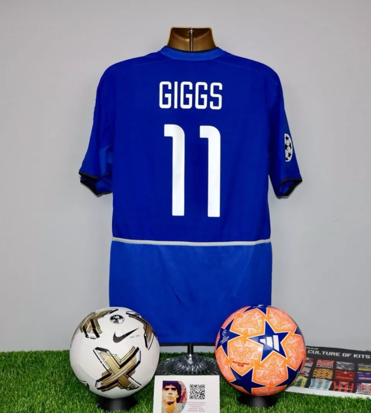 GIGGS 11 2002/03 Manchester United Third Shirt