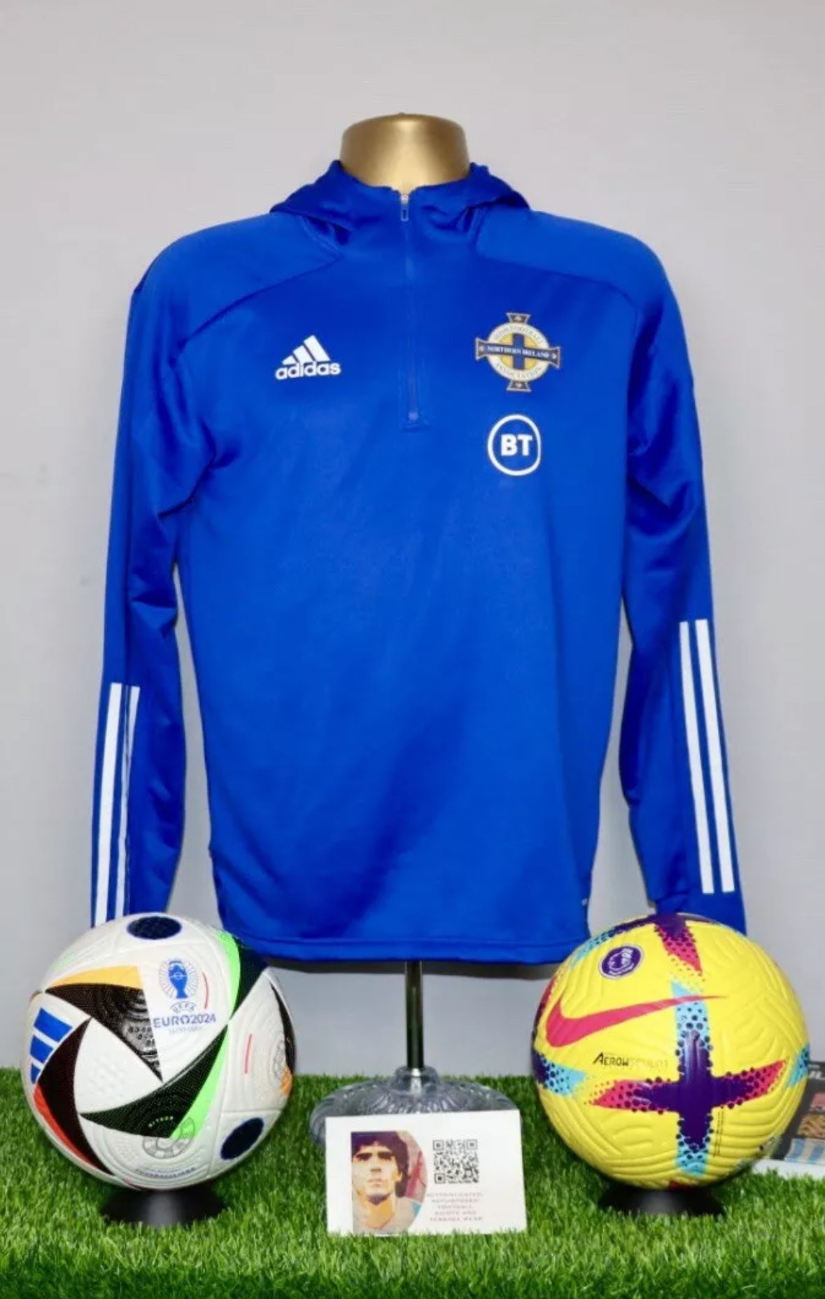 Northern Ireland 2019/20 1/4 Zip Hoodie