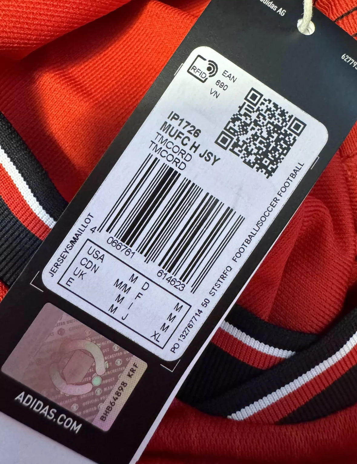 GARNACHO 17 Manchester United 2023/24 Home Shirt