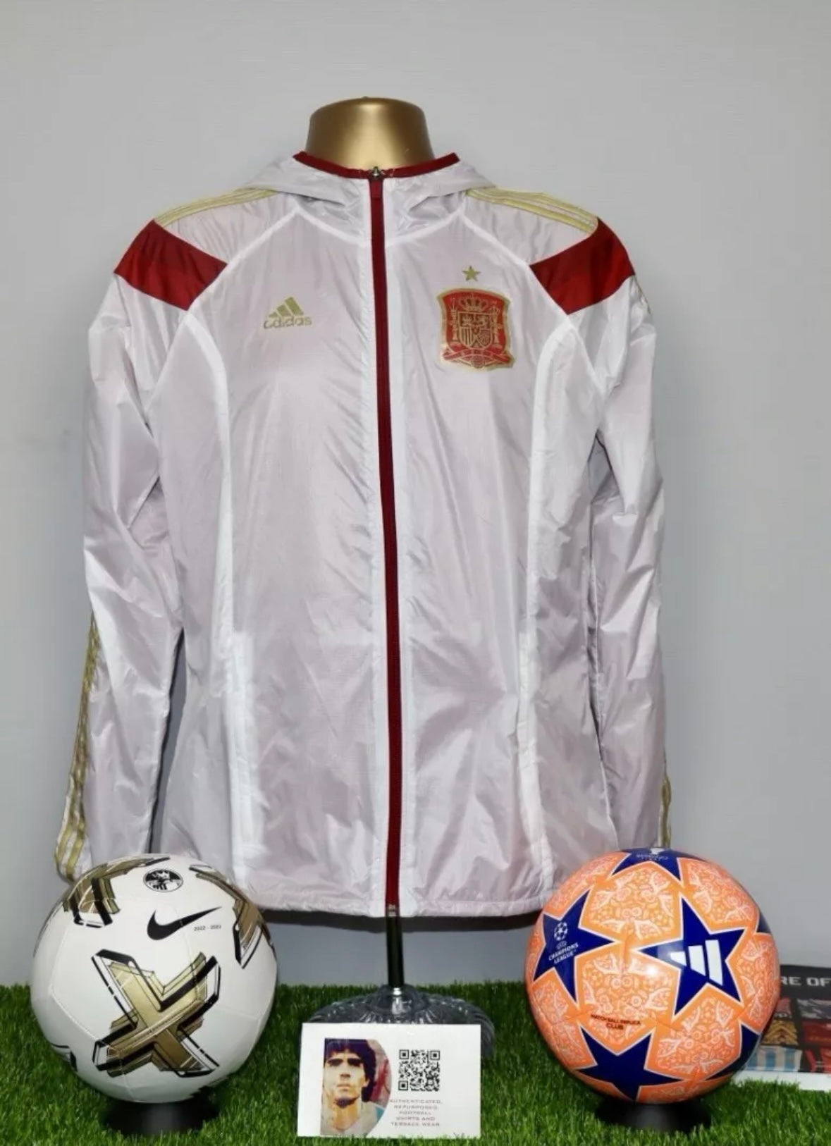 Adidas Spain Woven Nylon Anthem Jacket