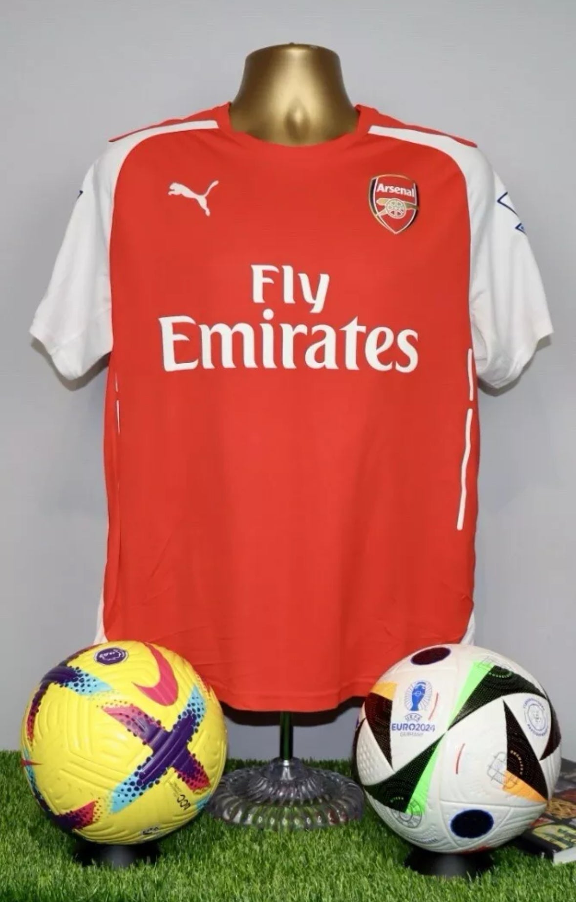ARTETA 8 Arsenal 2014/15 Home Shirt