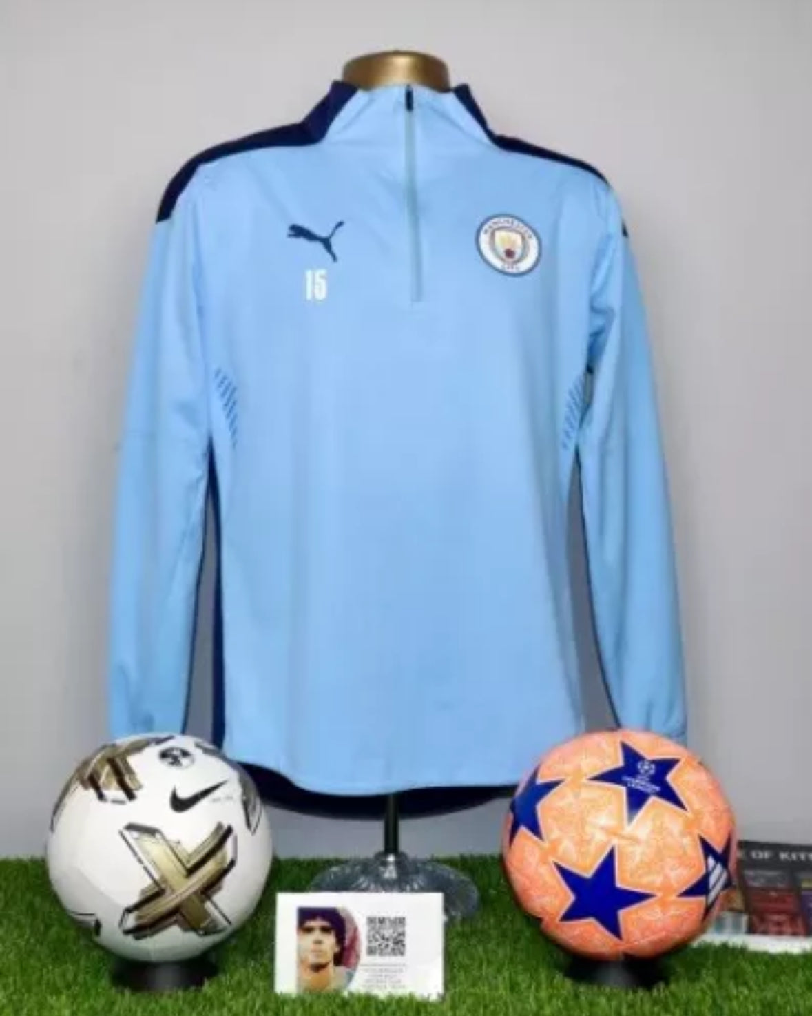 2021/22 Manchester City Player Issue Training Top #15