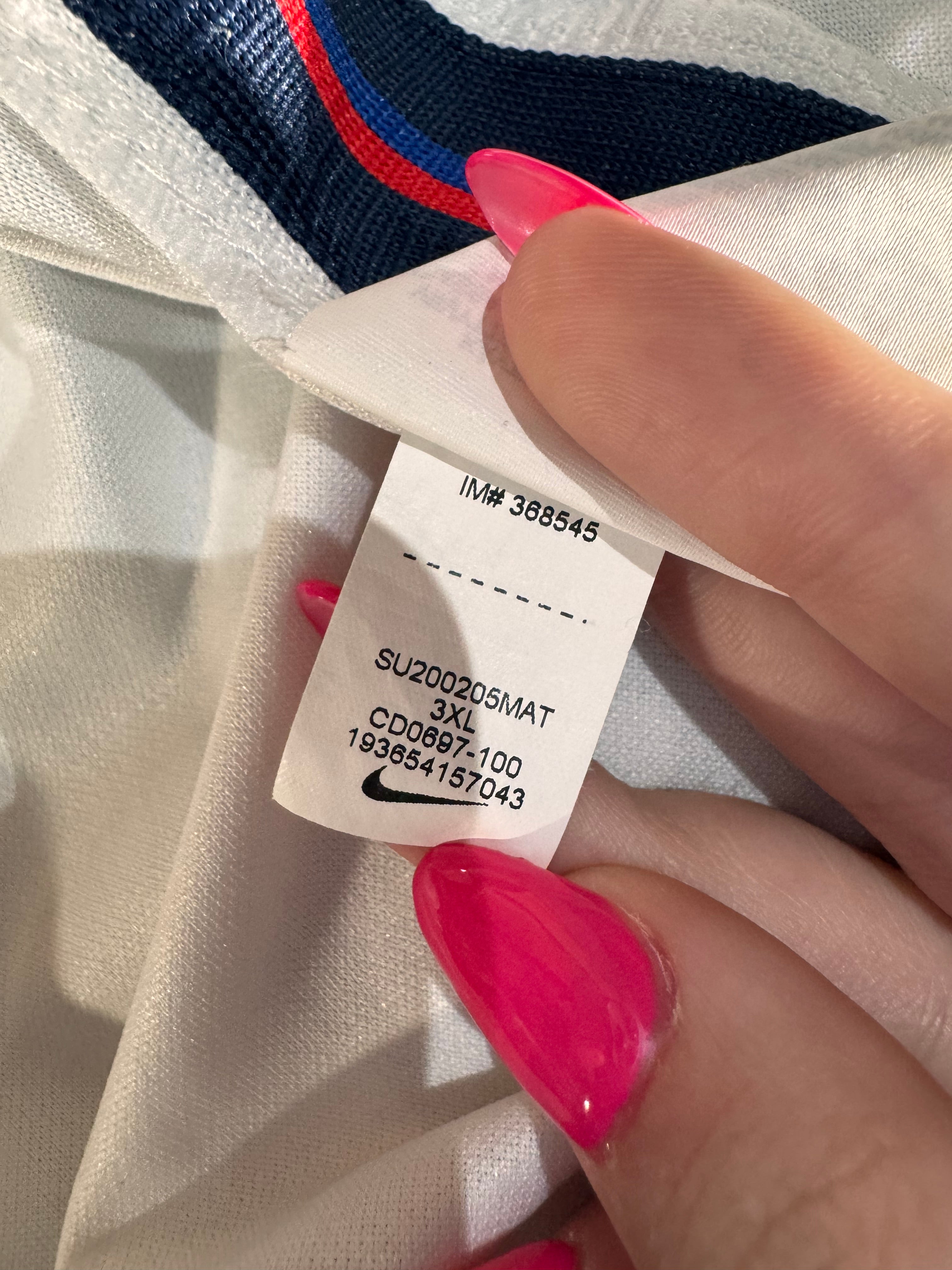 FODEN 7 2020/21 England Home Shirt