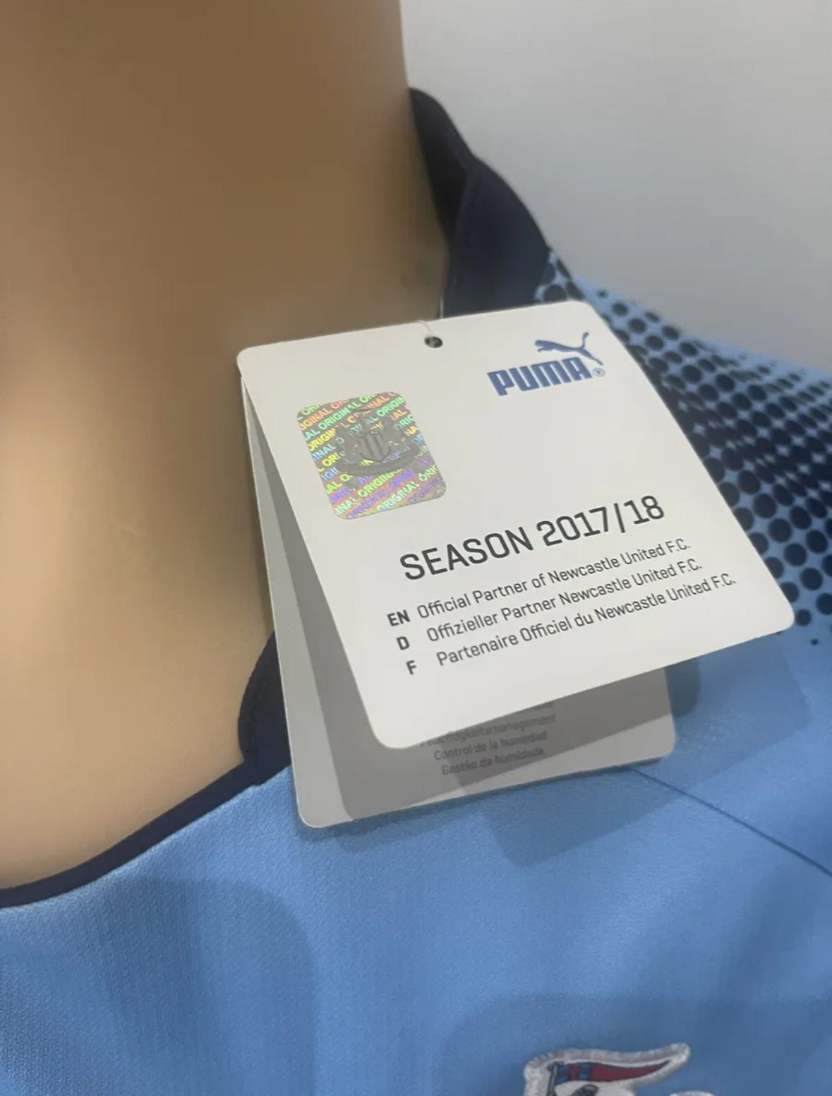 2017/18 Newcastle United Away '125 Years' Football Shirt BNWT